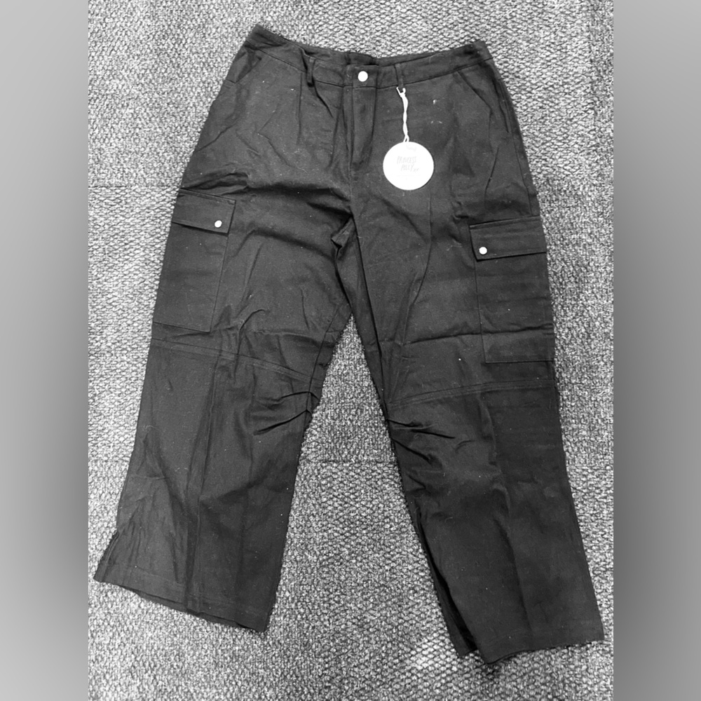 Princess Polly Women’s  Black Cargo Pants